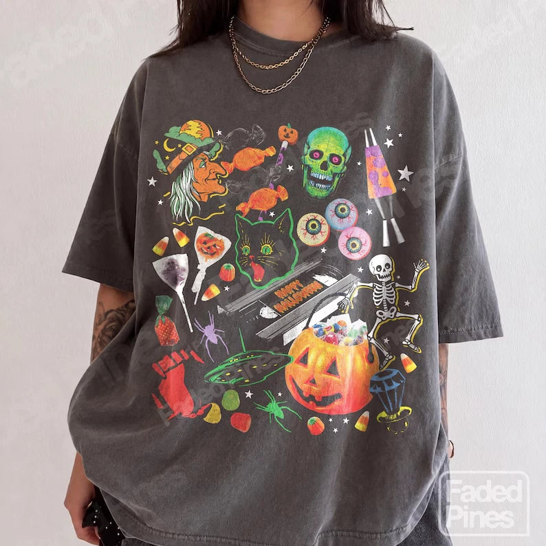 90s Halloween Nostalgia T-Shirt, Vintage Graphic Tee