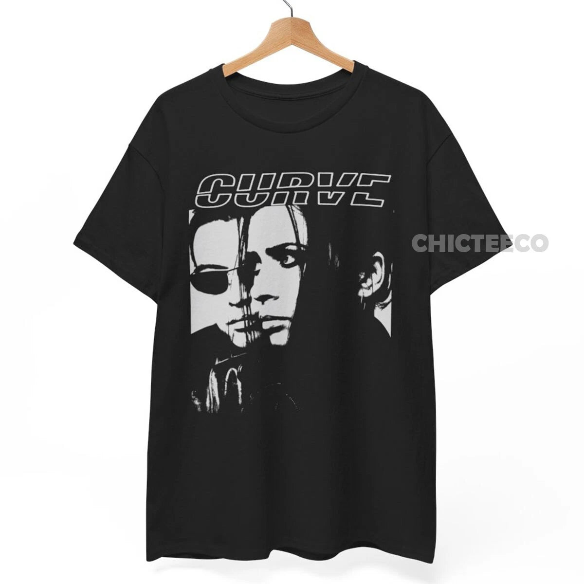 Curve t-shirt shoegaze,Shoegaze Band Tee 90s Music Alternative Rock Unisex Tee
