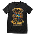 T-Shirt Pour Hommes Officiellement Licencié Woodstock - Hippies Bienvenus