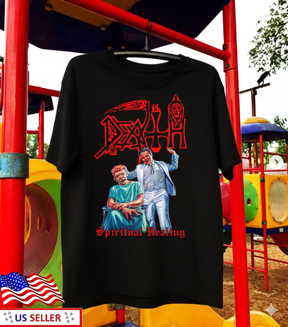 DEATH (Spiritual Healing) T-shirt Music Unisex Full Size S- 5XL ASL091