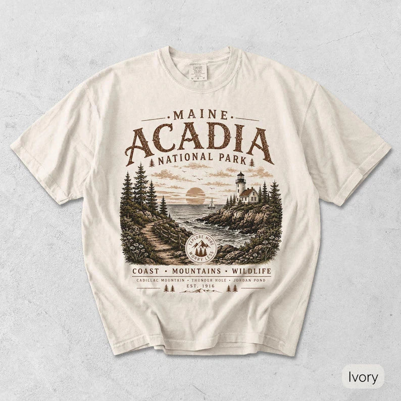 Acadia National Park Comfort Tee