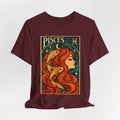 Unisex Fit - Pisces Zodiac Tee - Pisces T-Shirt, fish Astrological Sign Image 1 of 4