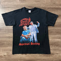 Vintage Death Band Tee Spiritual Healing Europe Tour 2000's Size L Double Sided
