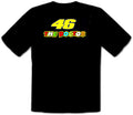 46 THE DOCTOR VALENTINO ROSSI PILOT BLACK T-SHIRT -105