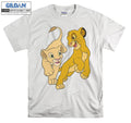 Lion King Simba And Nala Playful Portrait Hoodie Tshirt Men Women Unisex AB347