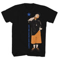 Hit Me Hard And Soft Vintage Rap Style Graphic Black T shirt