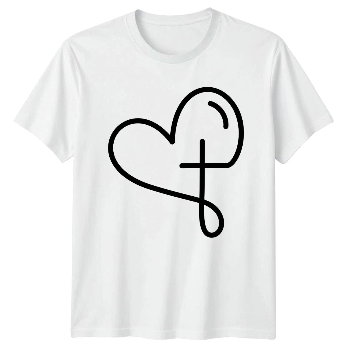 My Heart Belongs To Jesus T-Shirt Minimalist Faith Christmas