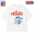 Getting Meowied Shirt, Funny Cat Bride Tee, Cat Wedding Bachelorette Gift