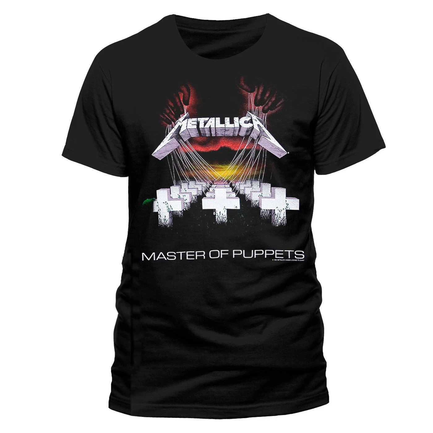 Metallica Official Master of Puppets Tee T-Shirt +backprint Mens Ladies Unisex