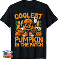 Halloween Funny Coolest Pumpkin in the Patch Kid Boy T-Shirt