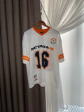 Peso Ghost 16 Nevada Football Jersey Tee Tshirt Shirt White Orange - Size S NEW