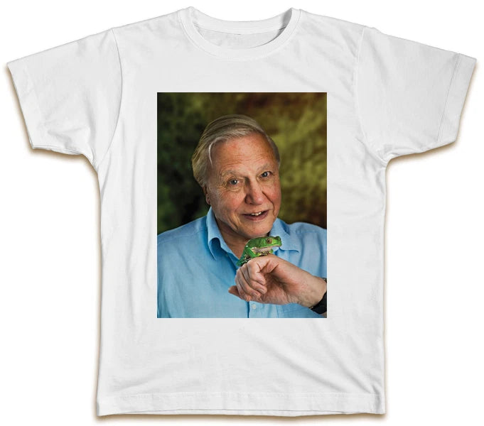 David Attenborough T-Shirt - Cool Fan Top Present Gift Unisex Mens Womens