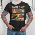 Same Sh!t Different Hat Shirt, Anti Trump Political Shirt, Funny Protest Graphic