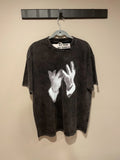 'Hand Gesture' Graphic Tee oversized Premium Cotton Streetwear Fast shipping