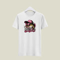 White MEDIUM Mens Gildan T Shirt  Reel Girls Fish Cool Bass Pink Hat