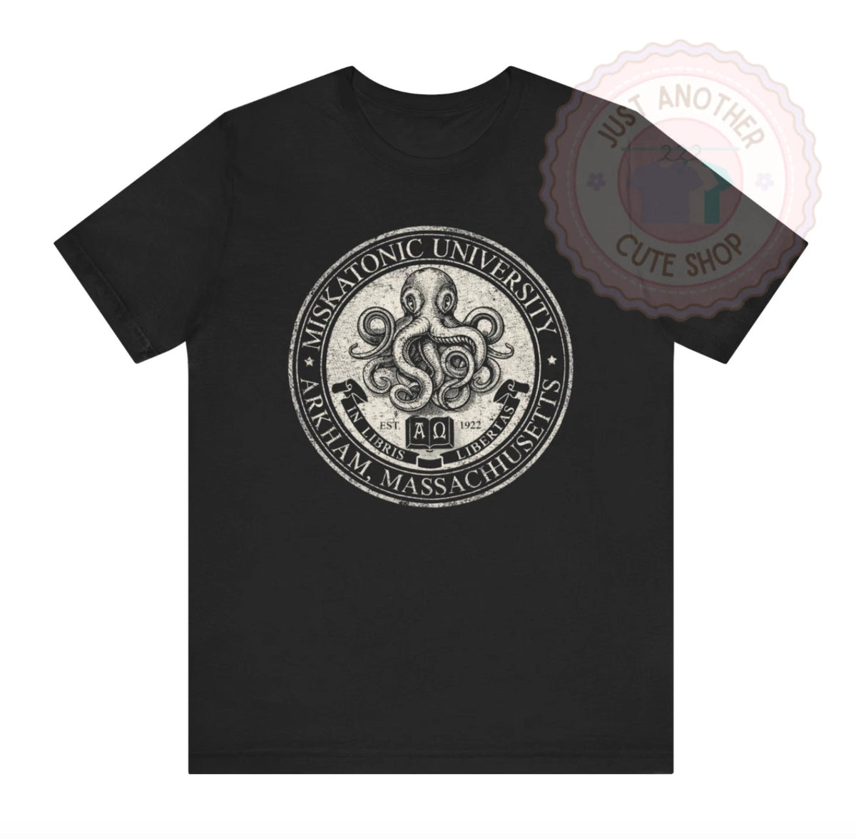Miskatonic University T-Shirt ✩ Lovecraft Arkham Dark Academia Vintage Tee!