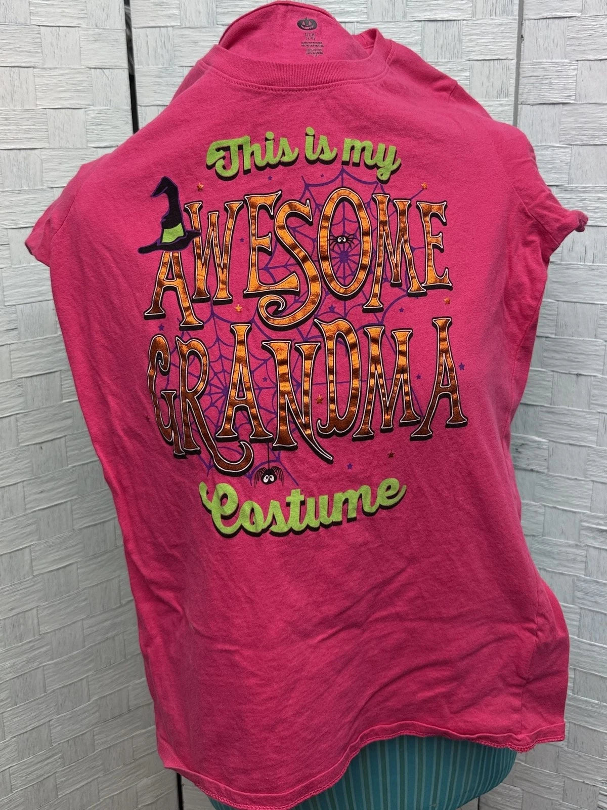 Awesome Grandma Costume Halloween T-Shirt Size S (4-6) Image 1 of 4