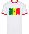 Senegal Grunge Stil Flagge - Herren Ringer - Senegalesische Republik Country