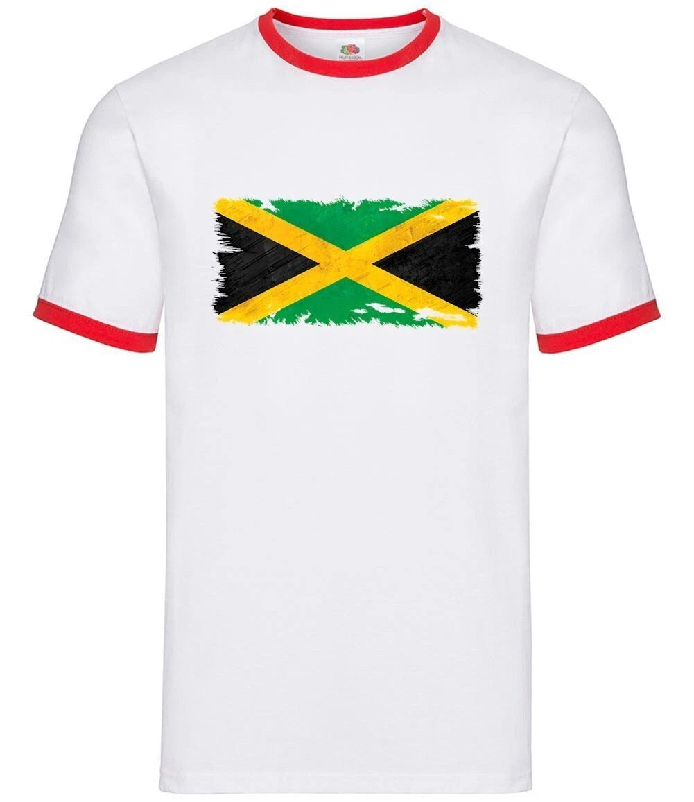 Cjamaica Grunge Flag Style - Men's Ringtone - Jamaican Love