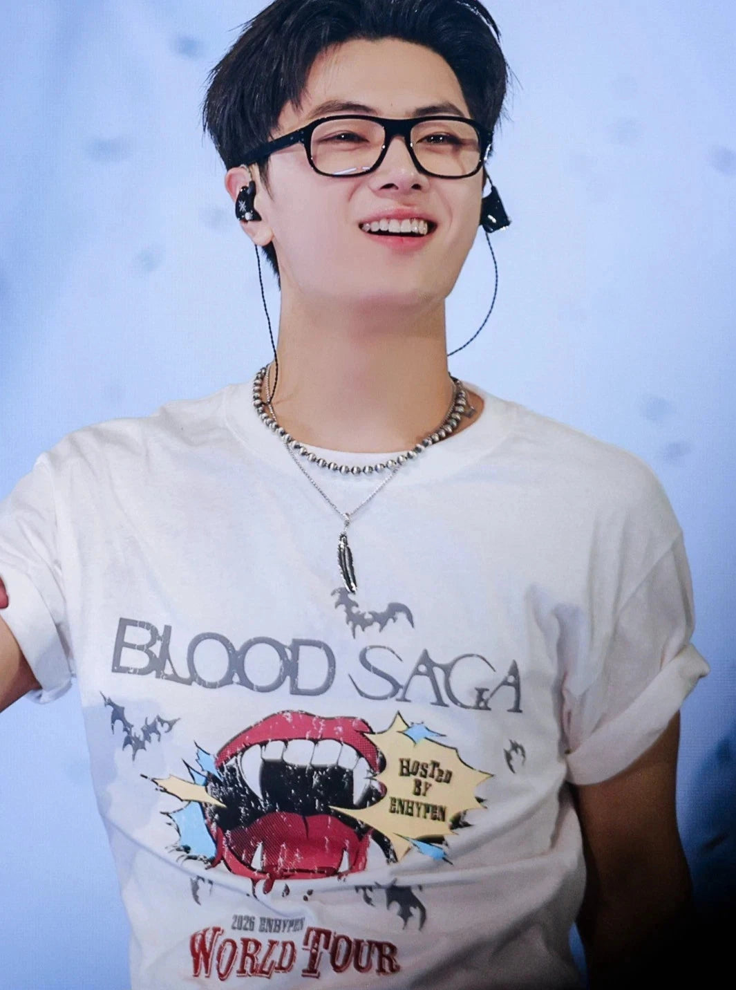 Enhypen World Tour 2026 T-Shirt, Blood Saga Merch reprint Tee, FREESHIP