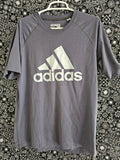 Adidas Men's Ultimate Graphic T-Shirt Size L Gray/White