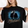 Michael Jackson T Shirt Moonwalk King Pop Dance Graphic Unisex Tee