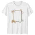 Decorative Frame Watercolor Art Unisex T-Shirt Men Women Tee Graphic Style