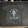 Gold's Gym Venice CA Shirt Affliction Vintage Burnout Bodybuilder Fitness Tee