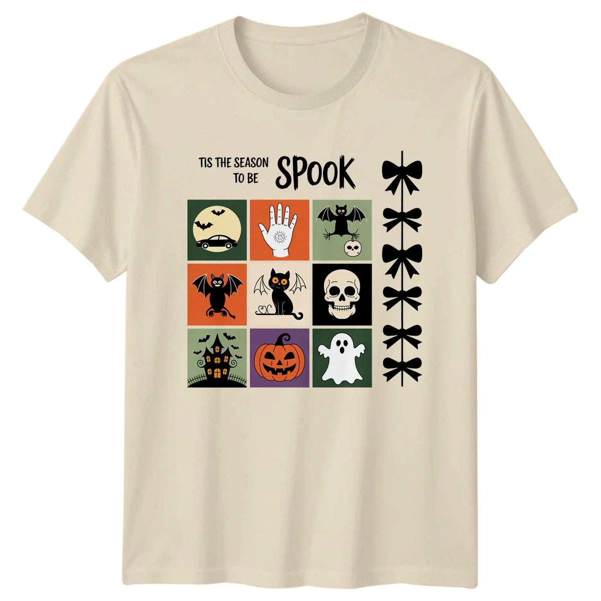 Tis The Season To Be Womens T-Shirt Summerween Halloween Gift For Her