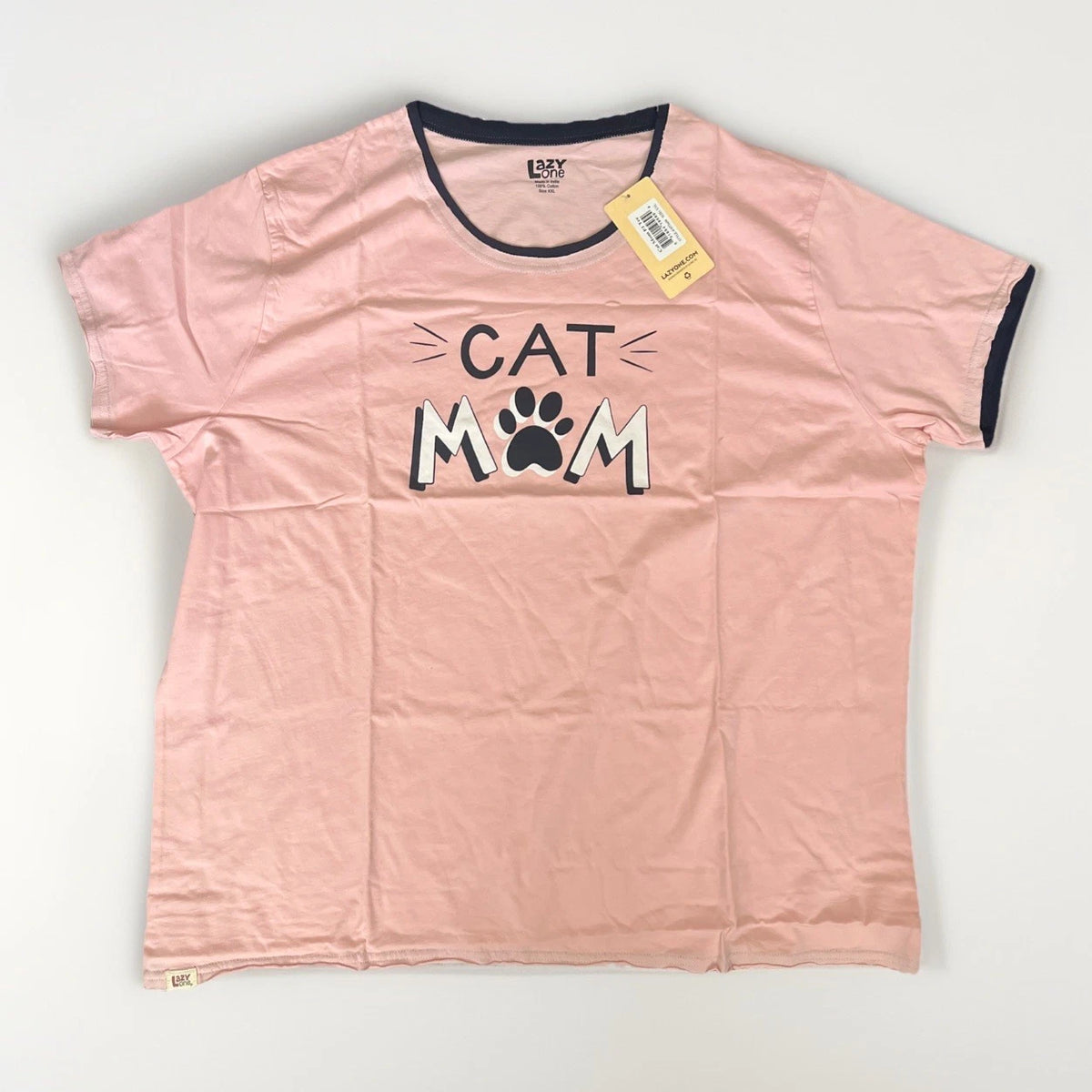 Cat Mom Cute Cool Design Gift for Cat Kitten Lover T-Shirt XXL