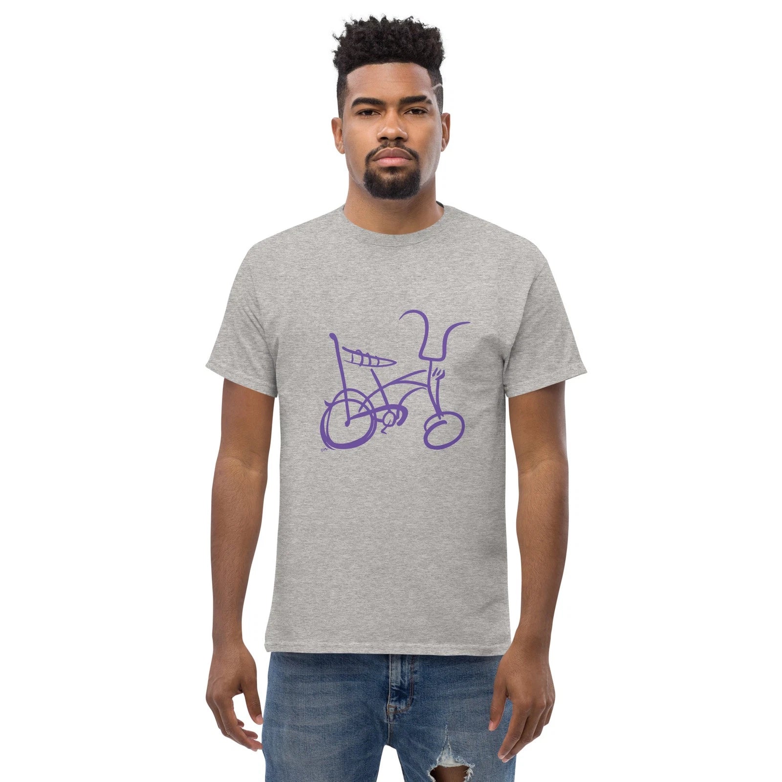1970's Muscle Banana Seat Bicycle Unisex Classic Tee