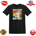 Funny Halloween Ghost Boo Sheet Retro Spooky Graphic T-Shirt