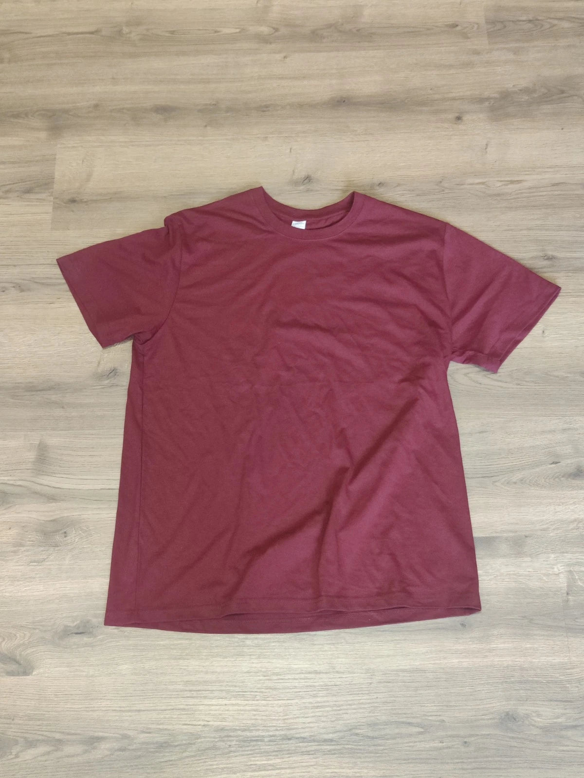 Mens red short sleeve t shirt size 4xl