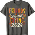 Friendsgiving 2024 Funny Thanksgiving Match Tee Unisex T-Shirt