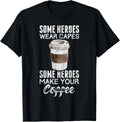 Funny Coffeemaker Coffee Lover Gift Idea Barista Gift Unisex T-Shirt