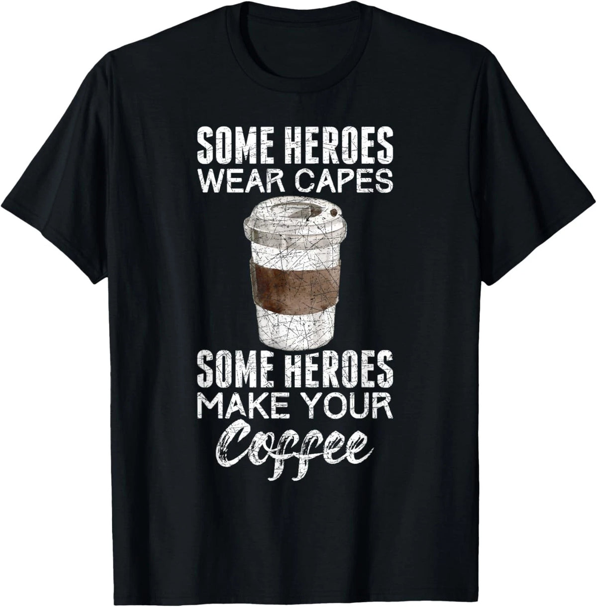 Funny Coffeemaker Coffee Lover Gift Idea Barista Gift Unisex T-Shirt
