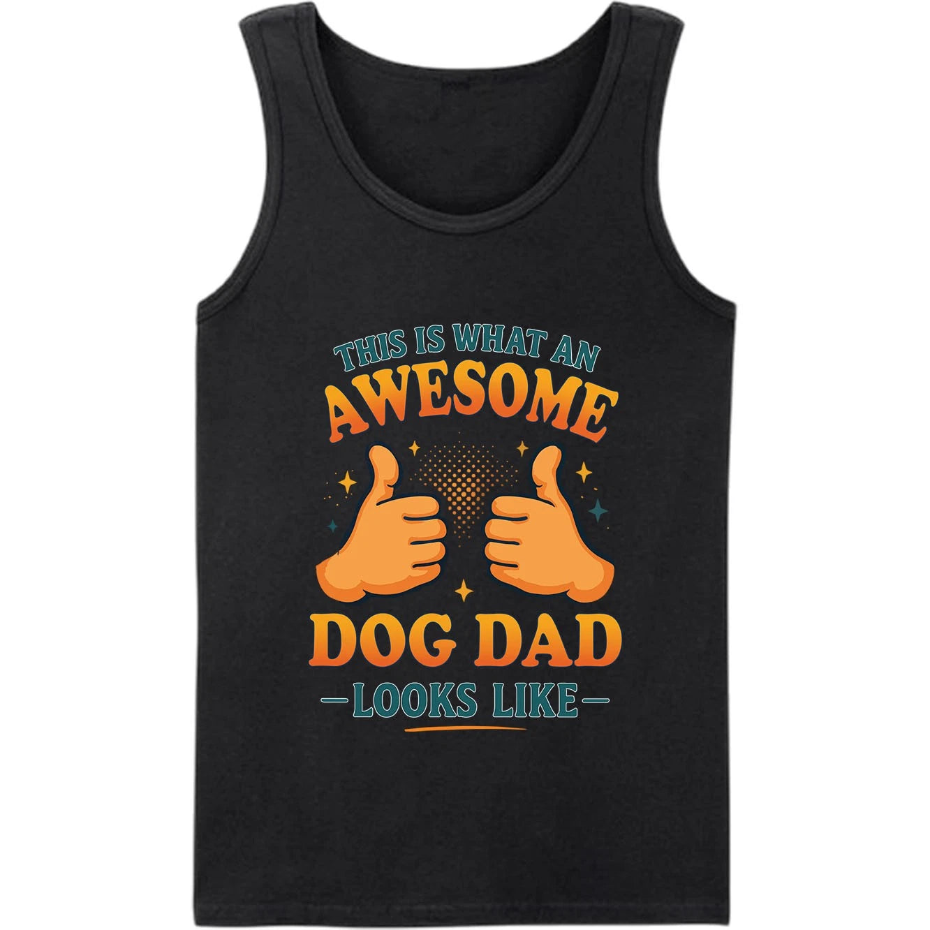 This is What an Awesome Dog Dad Looks Like Vest - Gift for Men, Women, Kids