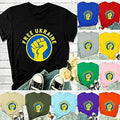 Ukraine Mens Womens T-shirt Free Ukraine Distressed Ukraine Flag Pride Patriot