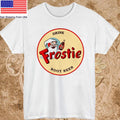 frostie root beer logo funny white T-Shirt size L
