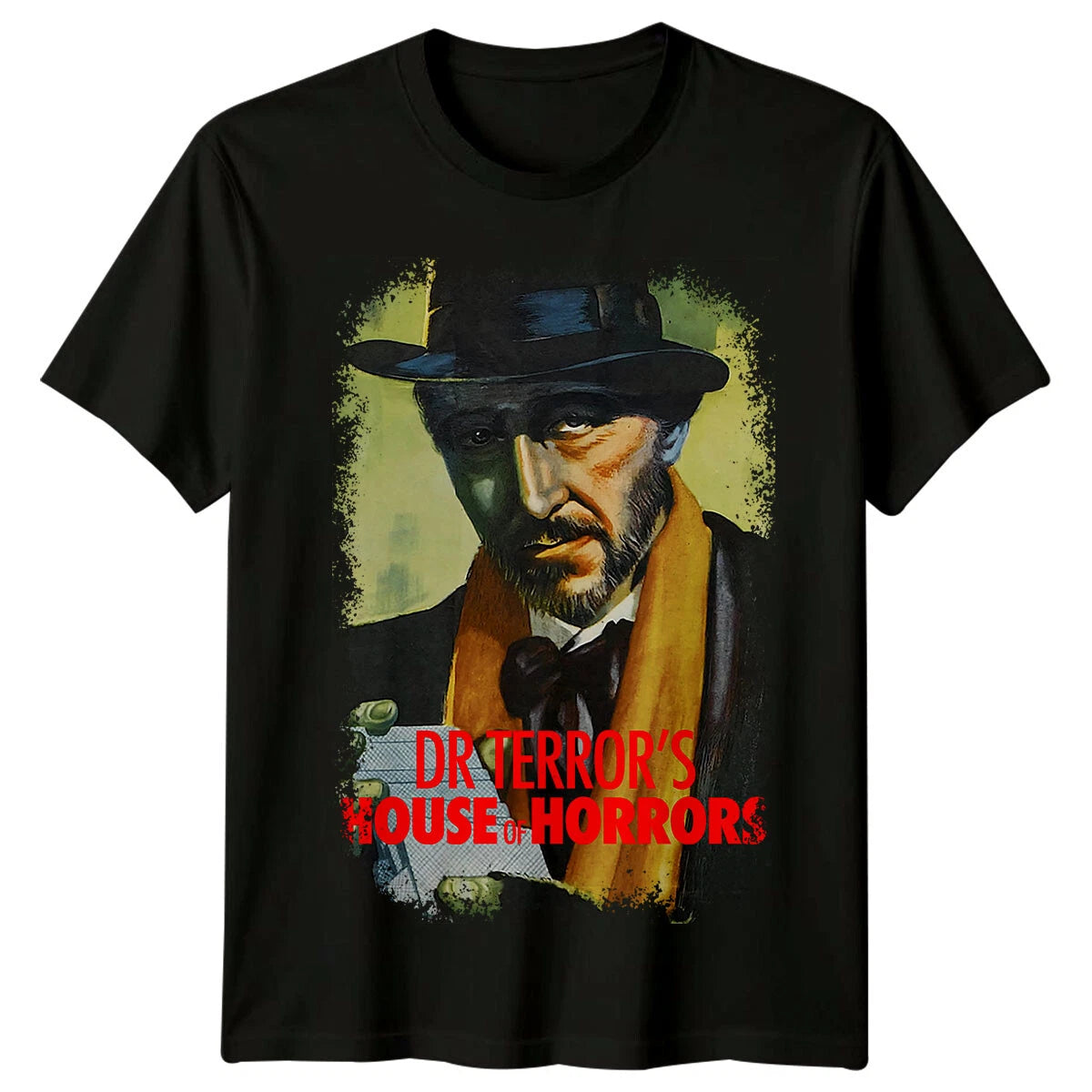 Dr Terror's House of Horrors (1965) Movie Poster Inspired T-Shirt Retro Tee