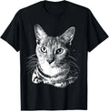 Cute Cat Vintage 2027 T-Shirt for Kids & Adults S-5XL