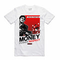 NEW Streetwear on Demand MONEY POWER SCARFACE WHITE Tee Shirt SMALL-3XLARGE