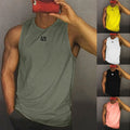 Men Tops T-Shirt Vest Muscle Singlets Gym Sports Loose Multi Color Simple Soft❥