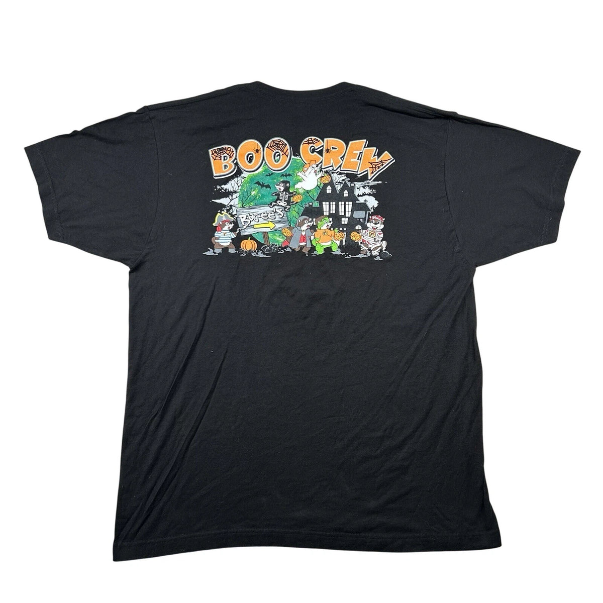 Buc-ee's Shirt Mens XL Halloween Boo Crew Trick Treat Mummy Costume Fun Spook