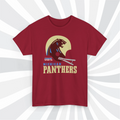 Michigan Panthers 1983 USFL Vintage Football Cardinal T-Shirt