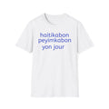 Haiti Flag T-Shirt Haitian  prinde Shirt caribbean Graphic  Tee Unisex Gift Hait