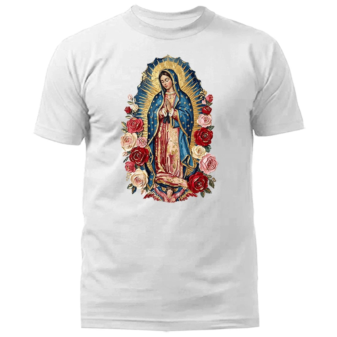 Our Lady Virgin Of Guadalupe Virgin Maria Catholic Religious T-shirt