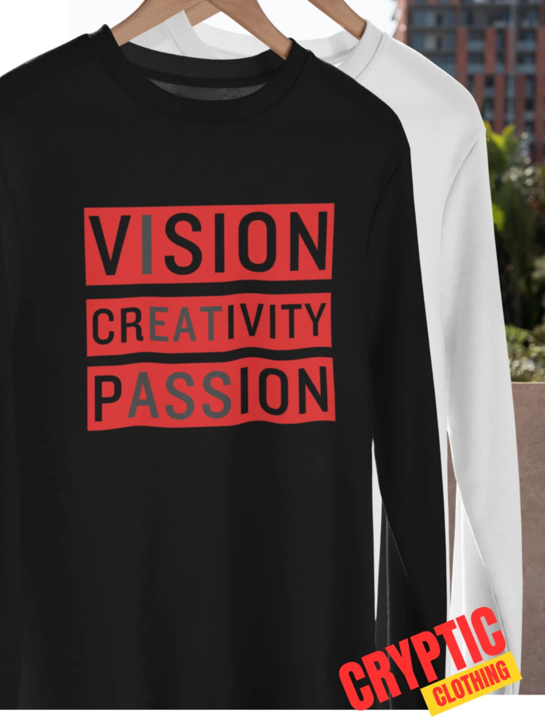 Vision Creativity Passion T-SHIRT Funny Sarcastic Hidden Message I Eat Ass Quote