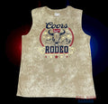 New Coors Rodeo Bull Horns Banquet Beer 1873 Classic Men's Tank Top T-Shirt