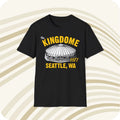 Throwbackmax The Kingdome 1977 Classic Cut Baseball T-Shirt - Seattle Mariners